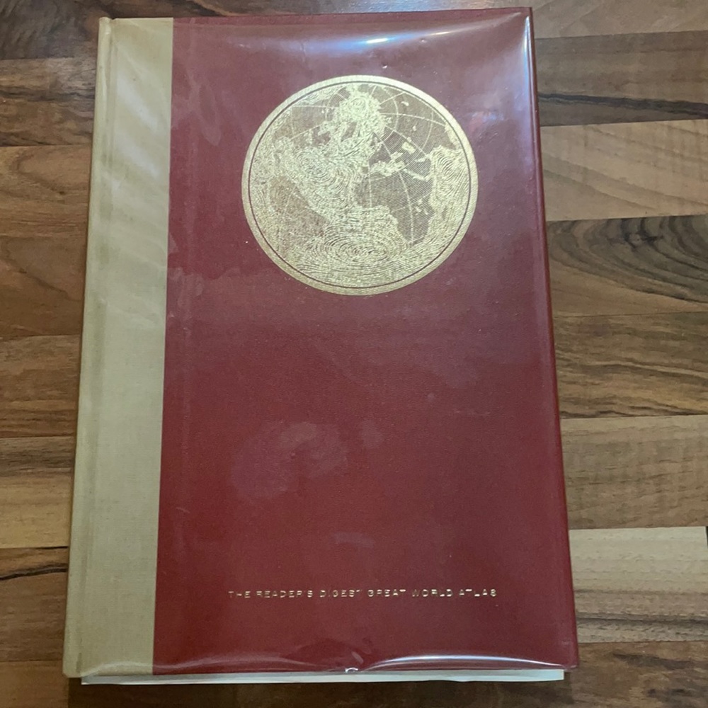 Amazing Hardcover world atlas